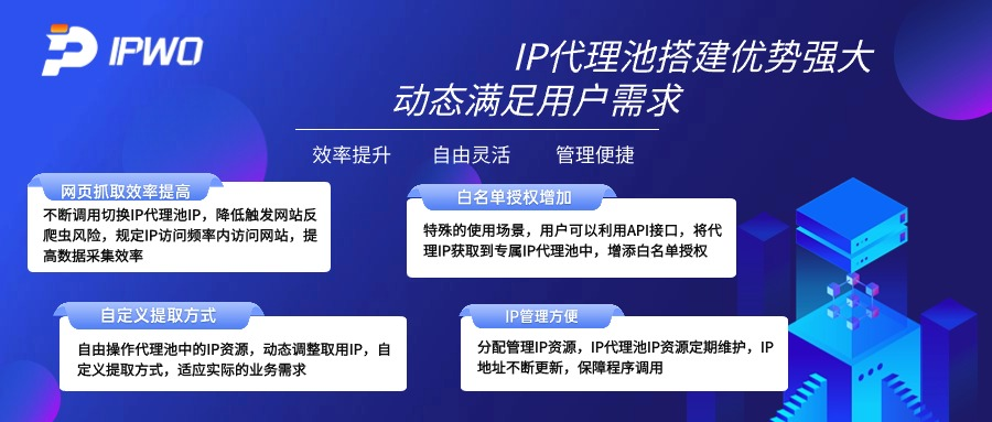 IP代理池搭建优势强大,动态满足用户需求,代理ip官网,全球ip代理,海外代理ip排行榜,好的国外ip代理,海外住宅ip哪里买,怎样获取美国住宅ip