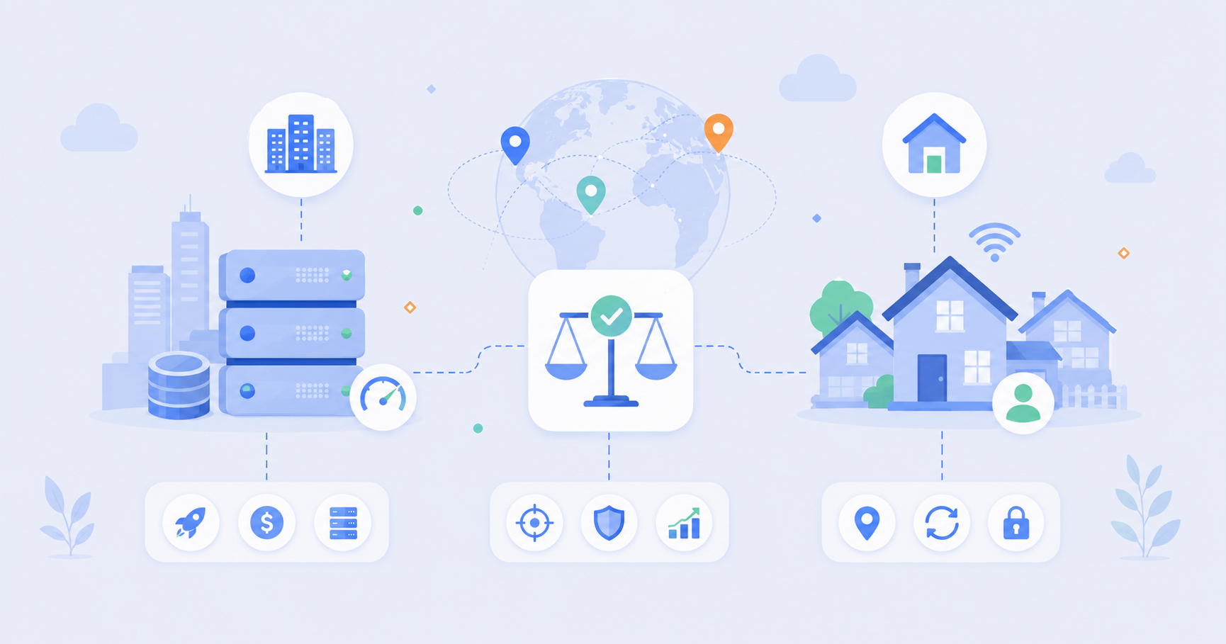 住宅代理与数据中心代理有什么区别？企业代理 IP 选型指南